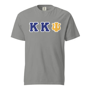Kappa Kappa Psi - Greek Letters - Short Sleeve T-shirt (Vinyl)