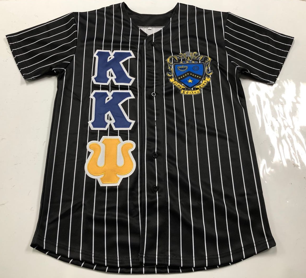 Kappa Kappa Psi - Baseball Jersey With Crest - The Upper Octave