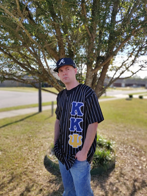 Kappa Kappa Psi - Black Baseball Jersey