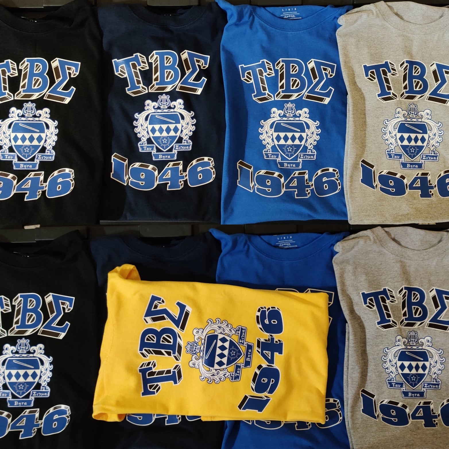 Tau Beta Sigma - 1946/Crest Block - T-Shirt