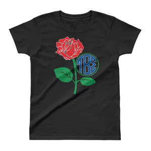 Tau Beta Sigma - Rose Frame Ladies' T-shirt