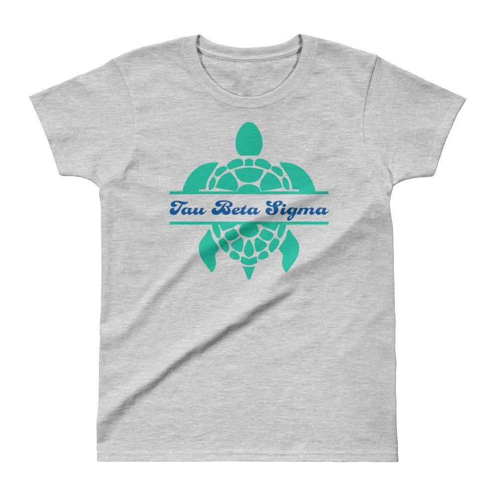 Tau Beta Sigma - Turtle Ladies' T-shirt