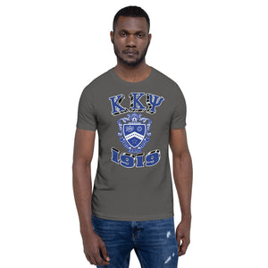 Kappa Kappa Psi - 1919/Crest Block - Short-Sleeve Unisex T-Shirt (Screen Print)