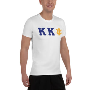 Kappa Kappa Psi - You Lift? - White All-Over Print Men's Athletic T-shirt